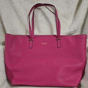 Kate Spade Bright Pink Shoulder Tote Bag